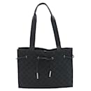 Black Monogrammed Drawstring Shoulder Bag - Gucci