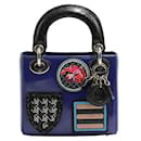 Mini Lady Dior Bag with Embroidered Badges - Limited Edition SS2014