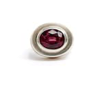 Tiffany & Co. by Paloma Picasso Rhodolite and Silver Ring TDD51/52 US 5 3/4