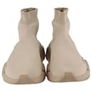 Balenciaga Beige Speed Trainer 2.0 Socken Turnschuhe