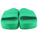 Balenciaga Green Chunky Slides