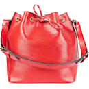 Louis Vuitton Red Epi Leather Sac Noe Petit