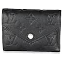 Louis Vuitton Black Empreinte Victorine Wallet