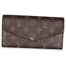 Portefeuille Sarah en toile monogramme Louis Vuitton