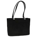 Salvatore Ferragamo Borsa A Mano Camoscio Nero Auth bs11833