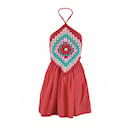 Rubino Gaeta Granny Crochet Dress - Autre Marque