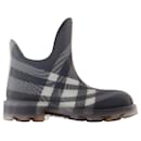 Niedrige Stiefeletten Lf Marsh – Burberry – Gummi – Schwarz