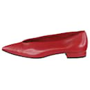 Sapatilhas de bailarina Rebecca vermelhas - tamanho UE 38.5 - Loro Piana