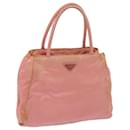 Bolsa de mão PRADA em nylon rosa Auth 65879 - Prada
