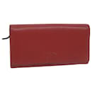Portefeuille GUCCI Swing Cuir Rouge 354498 Authentification5642 - Gucci