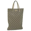 GUCCI GG Supreme Hand Bag PVC Leather Beige 117551 auth 65939 - Gucci