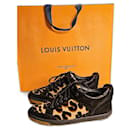 Leopard print Louis Vuitton sneakers