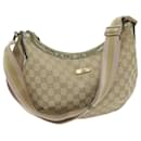 GUCCI Sac à bandoulière en toile Sherry Line GG Or Beige Rose 181092 auth 65952 - Gucci