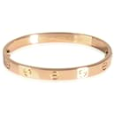 Bracelet love Cartier en 18K 18k or rose