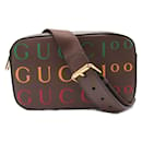Bolsa de couro com logo 602695 - Gucci