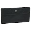 CHANEL Pouch Lamb Skin Black CC Auth bs11758 - Chanel