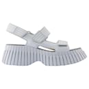 Sandalias BCN - Camper - Piel - Gris - Autre Marque