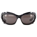 BB0255s Sunglasses - Balenciaga - Acetate - Black