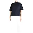 Top noir col montant - taille S - Acne