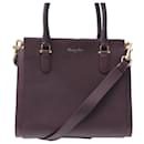 Christian Dior handbag 21ST IN BORDEAUX LEATHER PURSE HAND BAG