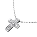 18K Mini Cross Necklace - Autre Marque