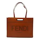 Leather Shopping Tote Bag - Autre Marque