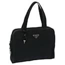 PRADA Hand Bag Nylon Black Auth am5650 - Prada