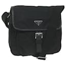 PRADA Shoulder Bag Nylon Black Auth am5761 - Prada