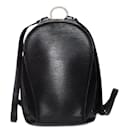 Louis Vuitton, Epi Mabillon black leather bag