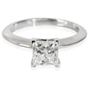 TIFFANY & CO. Solitaire Diamond Engagement Ring in  Platinum I VVS2 1.05 ctw - Tiffany & Co