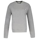 Fox Head Patch Comfort Sweatshirt – Maison Kitsune – Baumwolle – Grau - Autre Marque