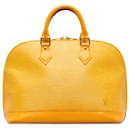 Louis Vuitton Yellow Epi Alma PM