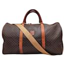 Celine Macadam Boston Travel Duffle Bag with Strap (Rare) - Céline