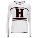 Womens Graphic Embroidered Knitted Jumper - Tommy Hilfiger