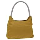 PRADA Shoulder Bag Nylon Yellow Auth ar11363b - Prada