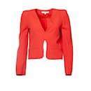 Vanessa Bruno, blazer rosso corallo senza bottoni