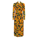 Balenciaga Gelbes Kleid mit Blumendruck - Autre Marque