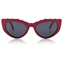 Valentino Soul Rockstud-Sonnenbrille aus rotem Acetat 4060 53/20 140MM - Valentino Garavani