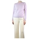Pull ras du cou lilas - taille UK 8 - Victoria Beckham