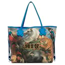 Louis Vuitton Blue x Jeff Koons Masters Collection Rubens Neverfull MM