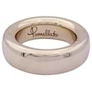 Pomellato ring, “Iconica Slim”, natural white gold.