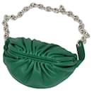 BOTTEGA VENETA Nappa The Belt Chain Pouch in Racing Green - Bottega Veneta