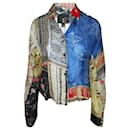 Roberto Cavalli Multicolor Silk Shirt - Just Cavalli