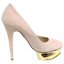 Wildleder Dolly Pumps - Charlotte Olympia