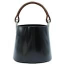 Black Leather Vintage Bucket Bag - Kenzo