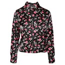 Roses Print Silky Shirt with Collar - Reformation