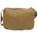 PRADA Shoulder Bag Nylon Brown Auth 66376 - Prada