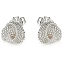 TIFFANY & CO. Boucle d'oreille à tige à nœud torsadé en argent sterling - Tiffany & Co