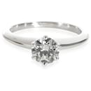 TIFFANY & CO. 6 Prong Engagement Ring in Platinum I/VS2 0.80 ctw - Tiffany & Co