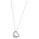 TIFFANY & CO. Pingente de coração aberto Elsa Peretti em prata de lei - Tiffany & Co